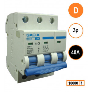 GACIA PB8H-3D40 inst. 3p D40 10kA