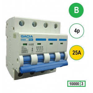 GACIA PB8H-4B25 inst. 4p B25 10kA