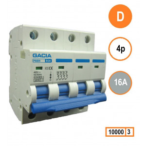 GACIA PB8H-4D16 inst. 4p D16 10kA