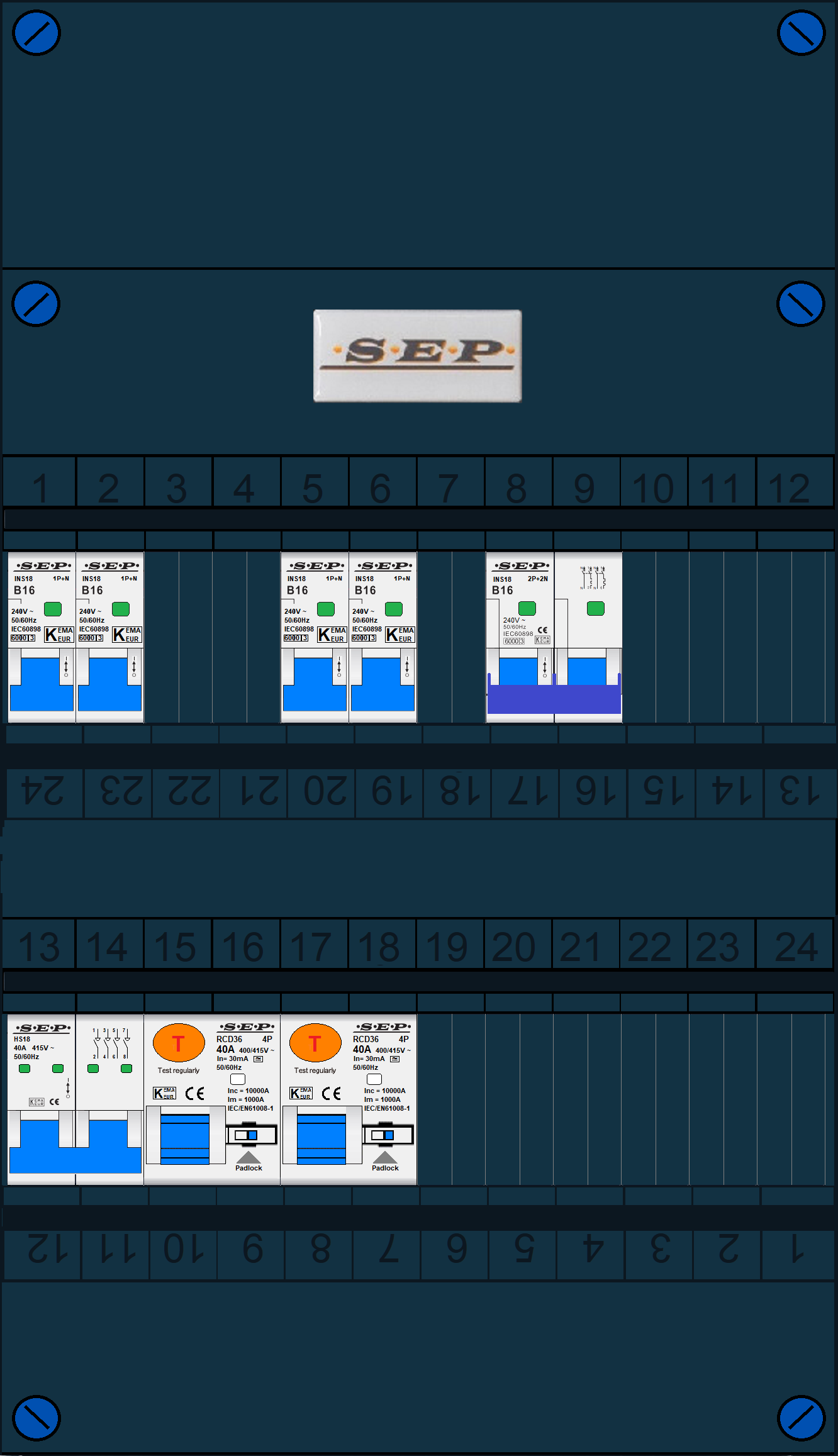Schotman Elektro B.V. - SEP NOVA - 2xALS 4p, 4xINS, 1x kookgroep