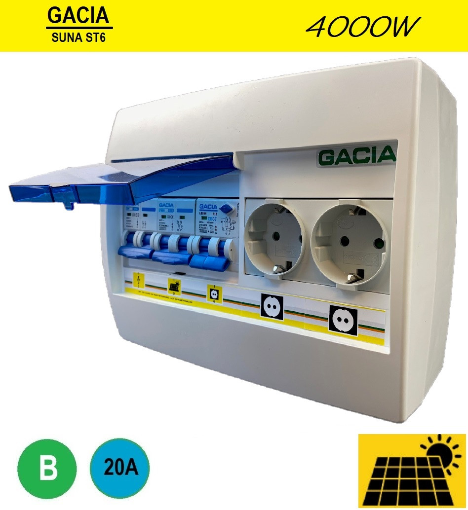 Schotman Elektro B.V. - GACIA PV verdeler - ST6 - 4000W