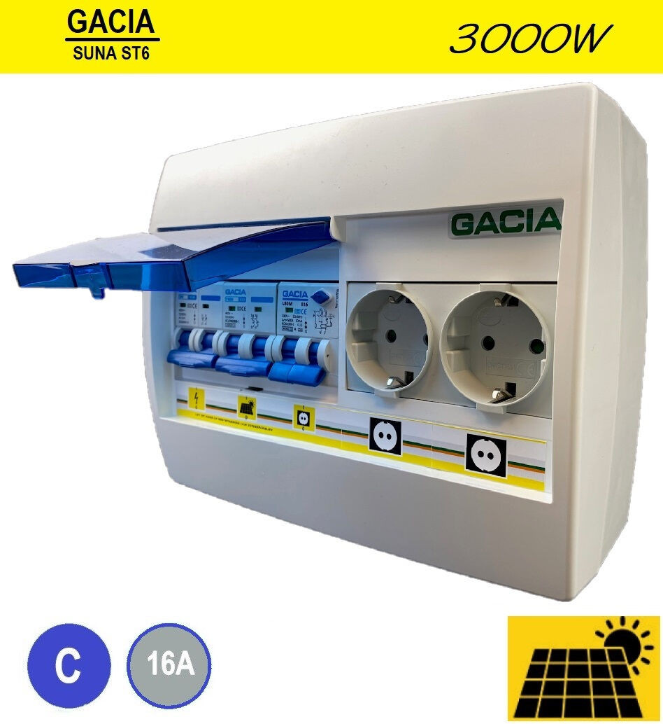 Schotman Elektro B.V. - GACIA PV verdeler - ST6 - 3000W