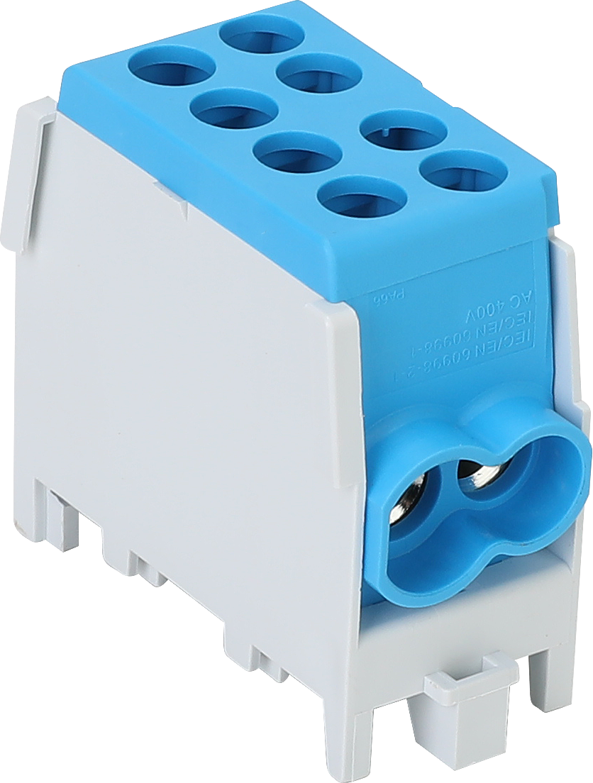 Schotman Elektro B.V. - SEP HDB-25/16 hoofdleidingaftakklem HLAK 1x25mm2-1x16mm2 blauw