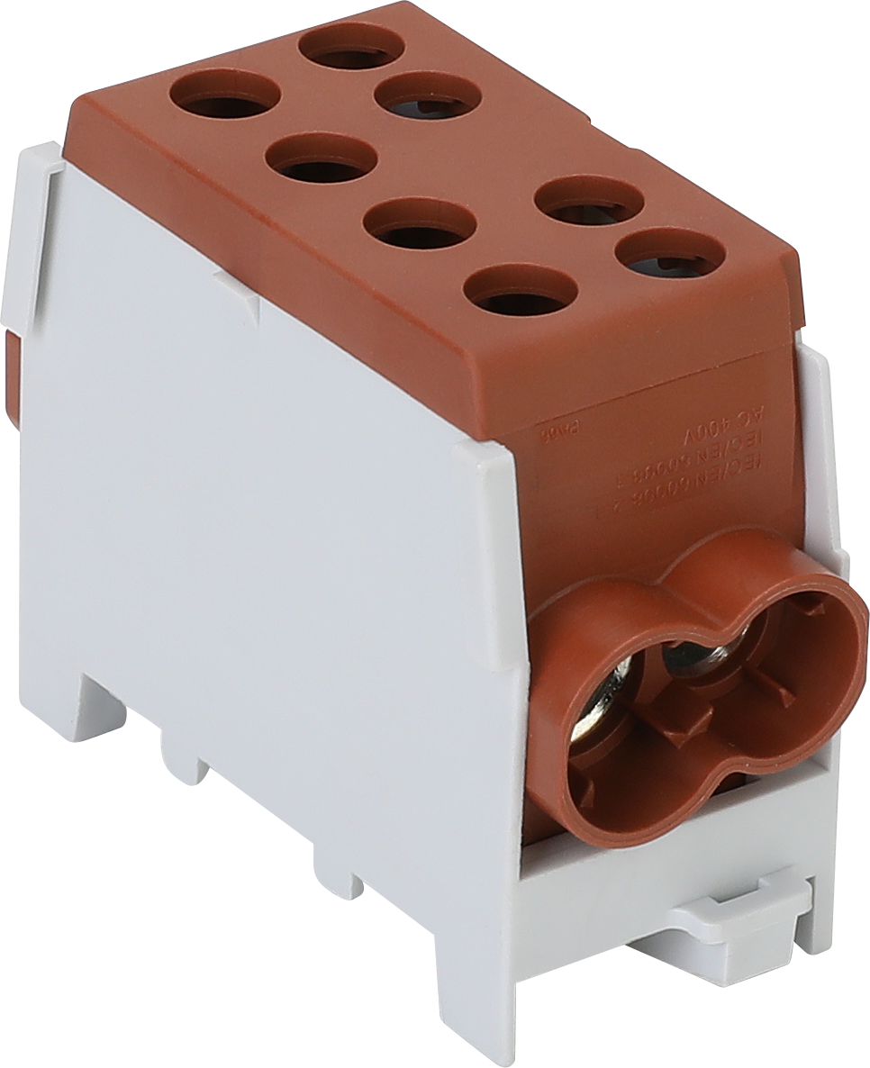 Schotman Elektro B.V. - SEP HDB-35/25 hoofdleidingaftakklem HLAK 1x35mm2-1x25mm2 bruin