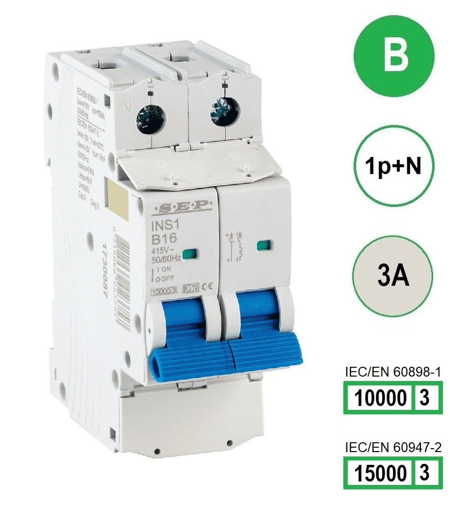 Schotman Elektro B.V. - SEP INS1-1NB03 - 10/15kA