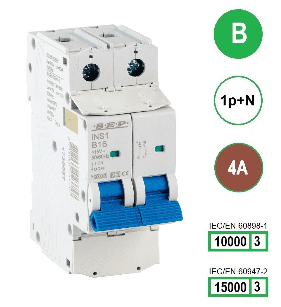 Schotman Elektro B.V. - SEP INS1-1NB04 - 10/15kA