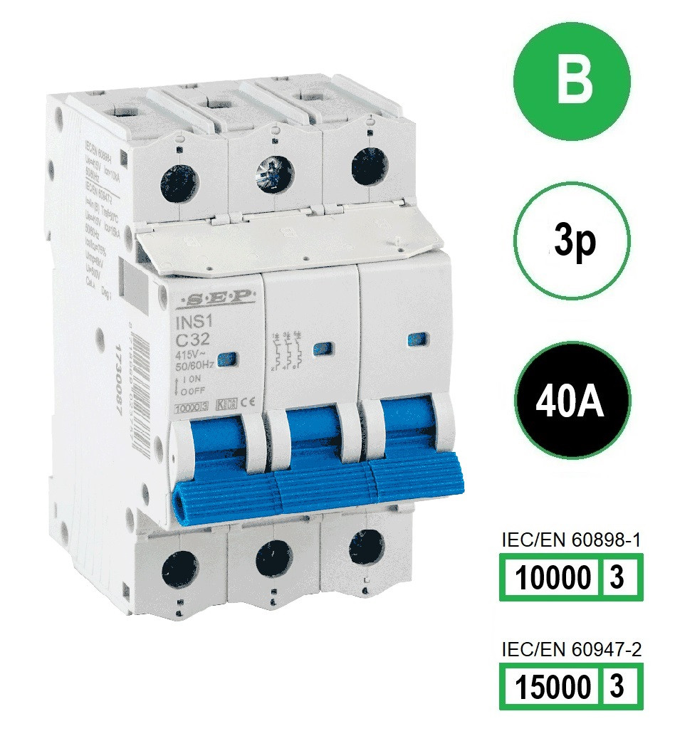 Schotman Elektro B.V. - SEP INS1-3B40 - 10/15kA