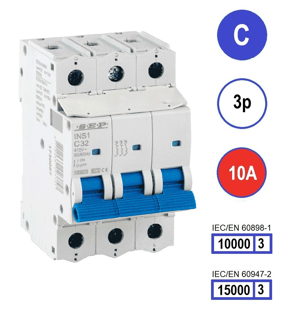 Schotman Elektro B.V. - SEP INS1-3C10 - 10/15kA