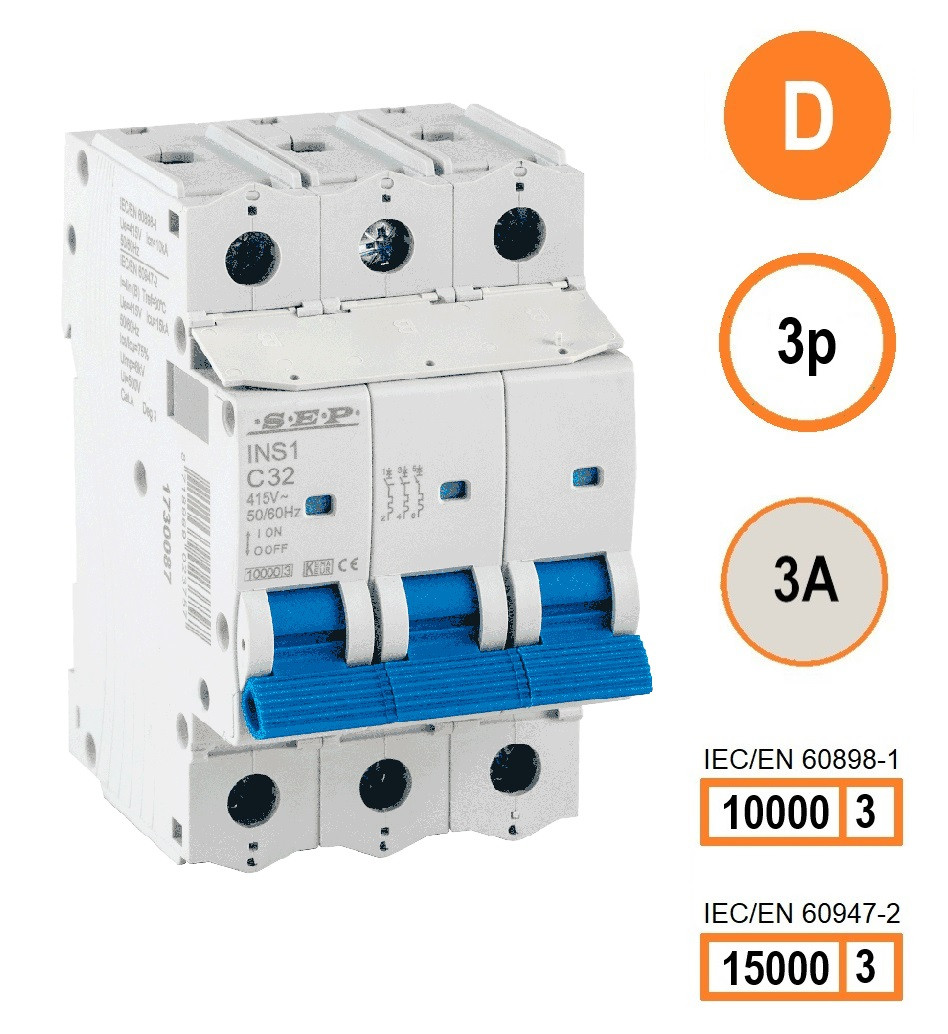 Schotman Elektro B.V. - SEP INS1-3D03 - 10/15kA