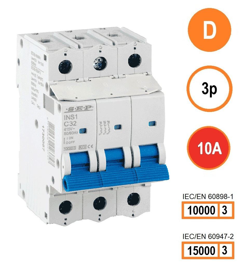 Schotman Elektro B.V. - SEP INS1-3D10 - 10/15kA