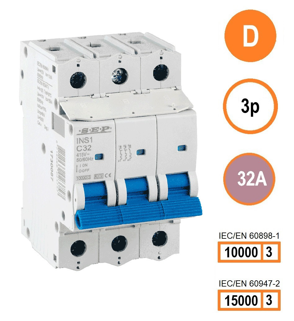 Schotman Elektro B.V. - SEP INS1-3D32 - 10/15kA