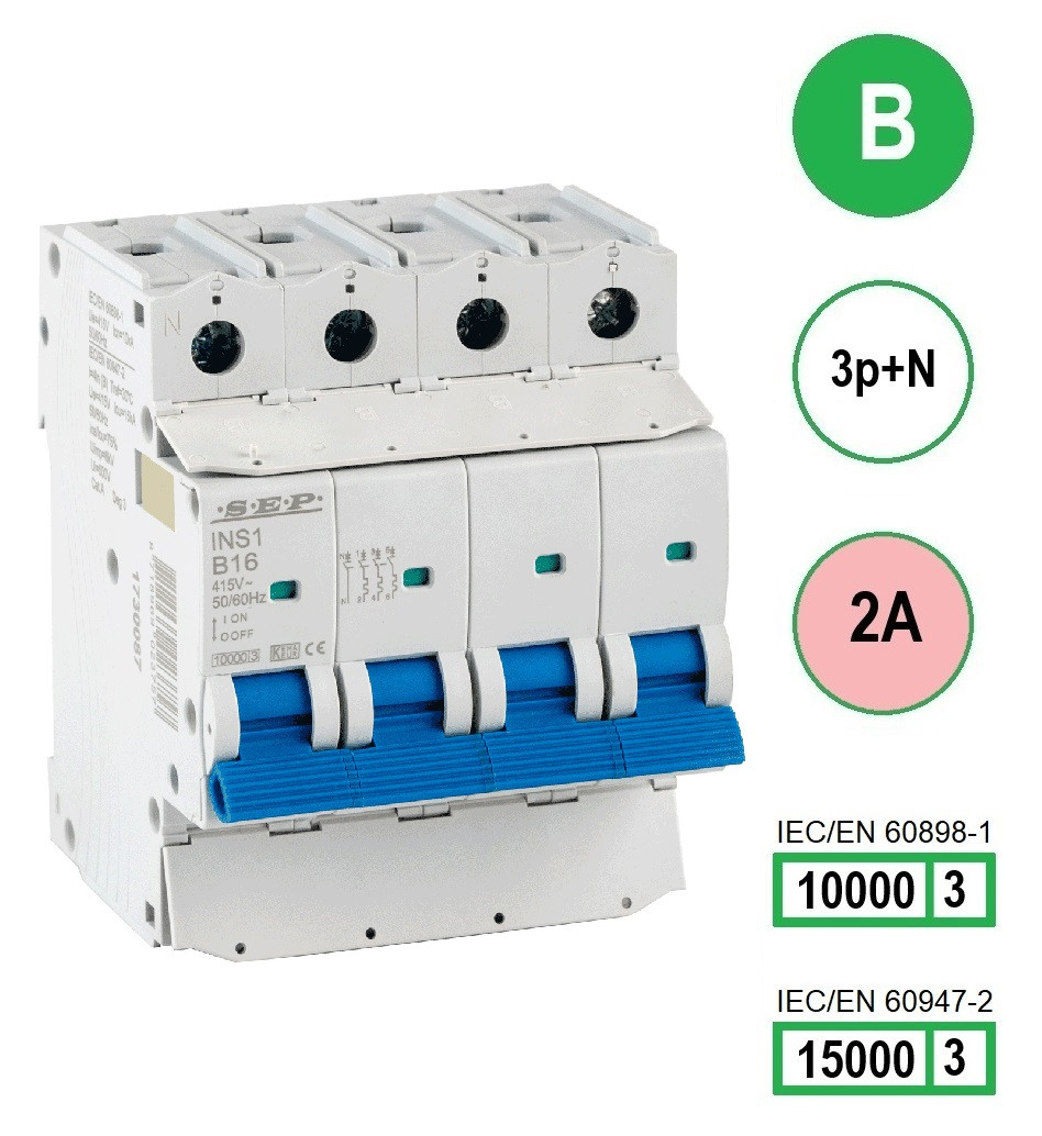 Schotman Elektro B.V. - SEP INS1-3NB02 - 10/15kA