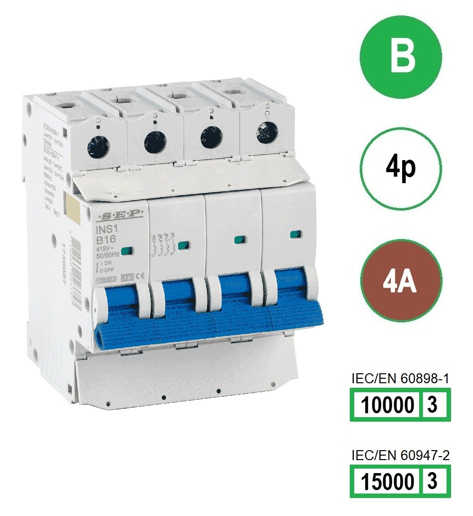 Schotman Elektro B.V. - SEP INS1-4B04 - 10/15kA