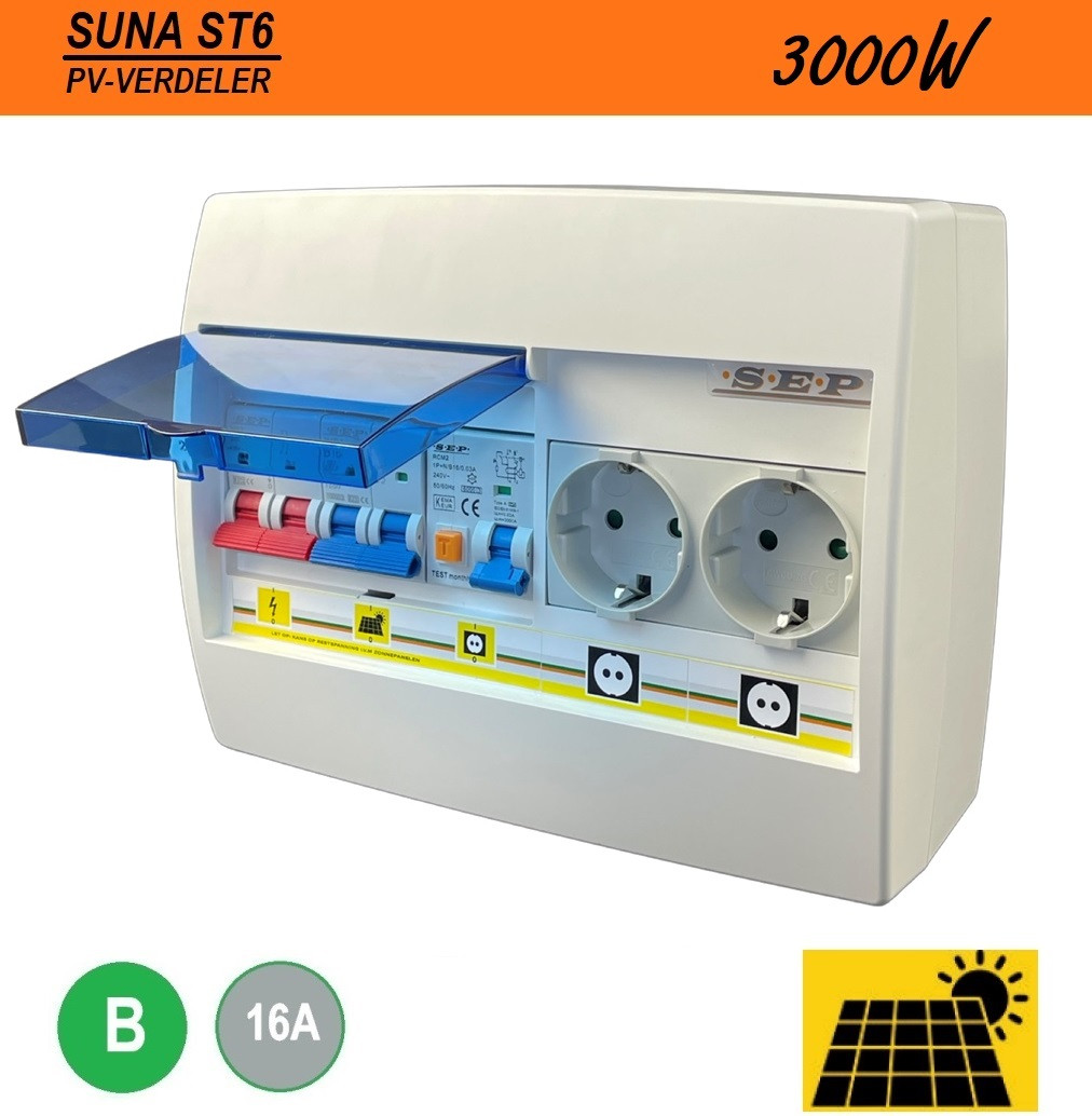 Schotman Elektro B.V. - SEP SUNA ST6 - PV-verdeler