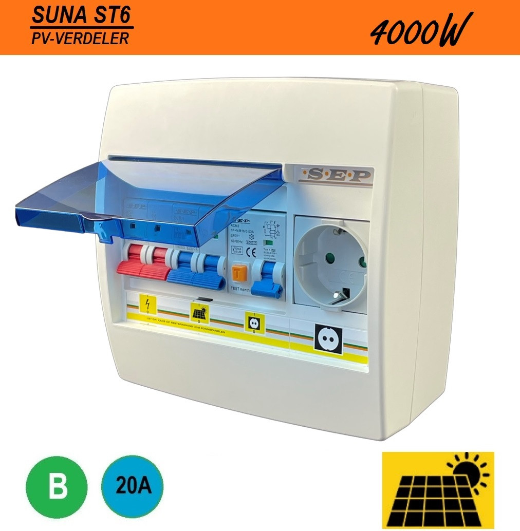 Schotman Elektro B.V. - SEP SUNA ST6 - PV-verdeler