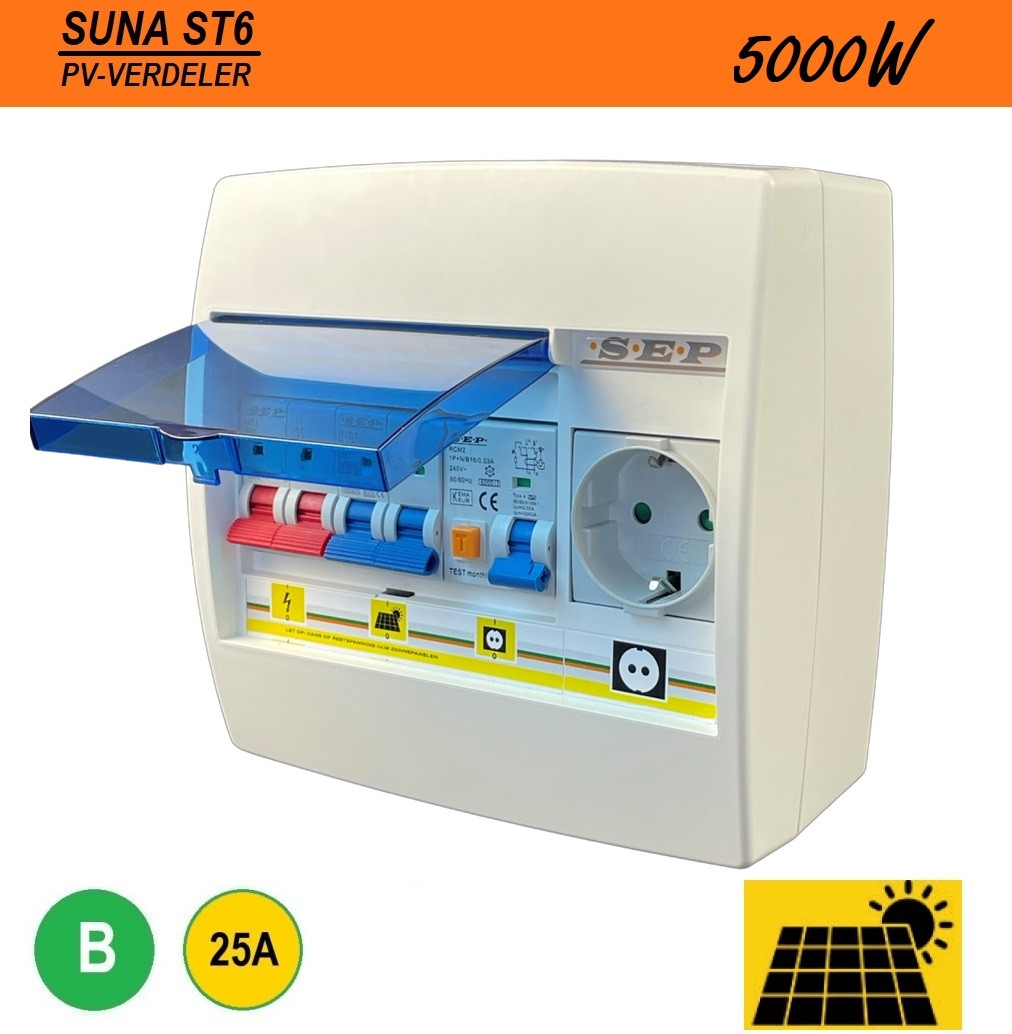 Schotman Elektro B.V. - SEP SUNA ST6 - PV-verdeler