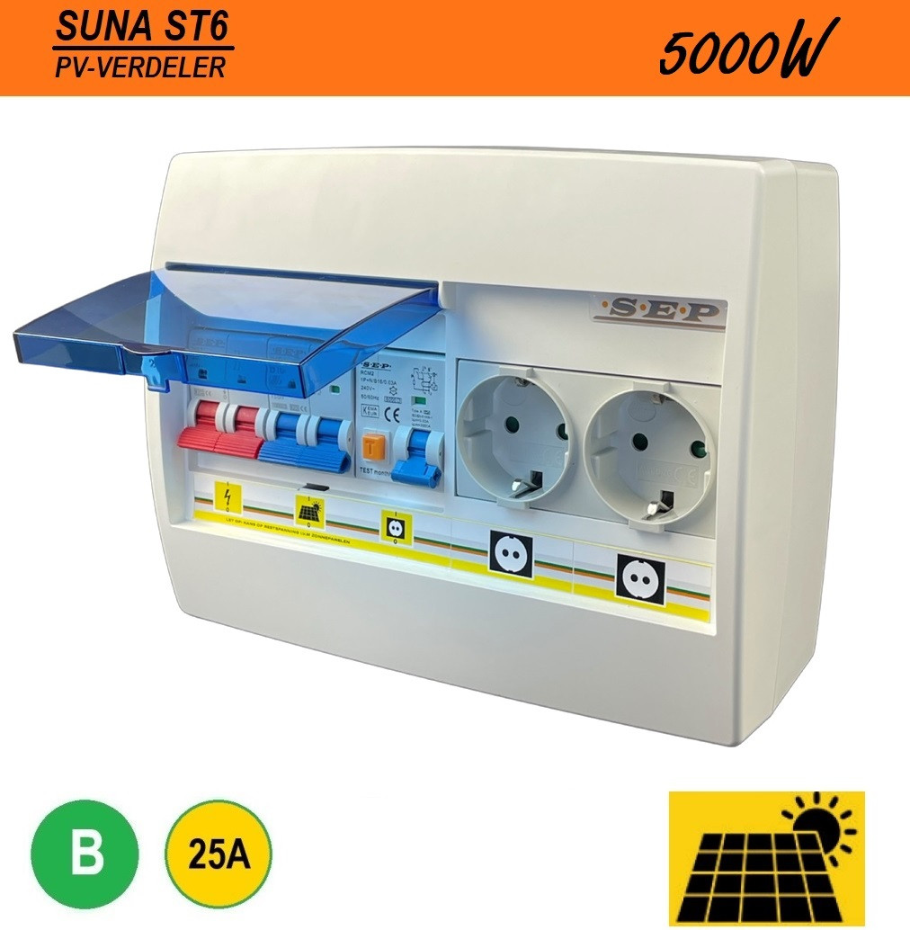 Schotman Elektro B.V. - SEP SUNA ST6 - PV-verdeler
