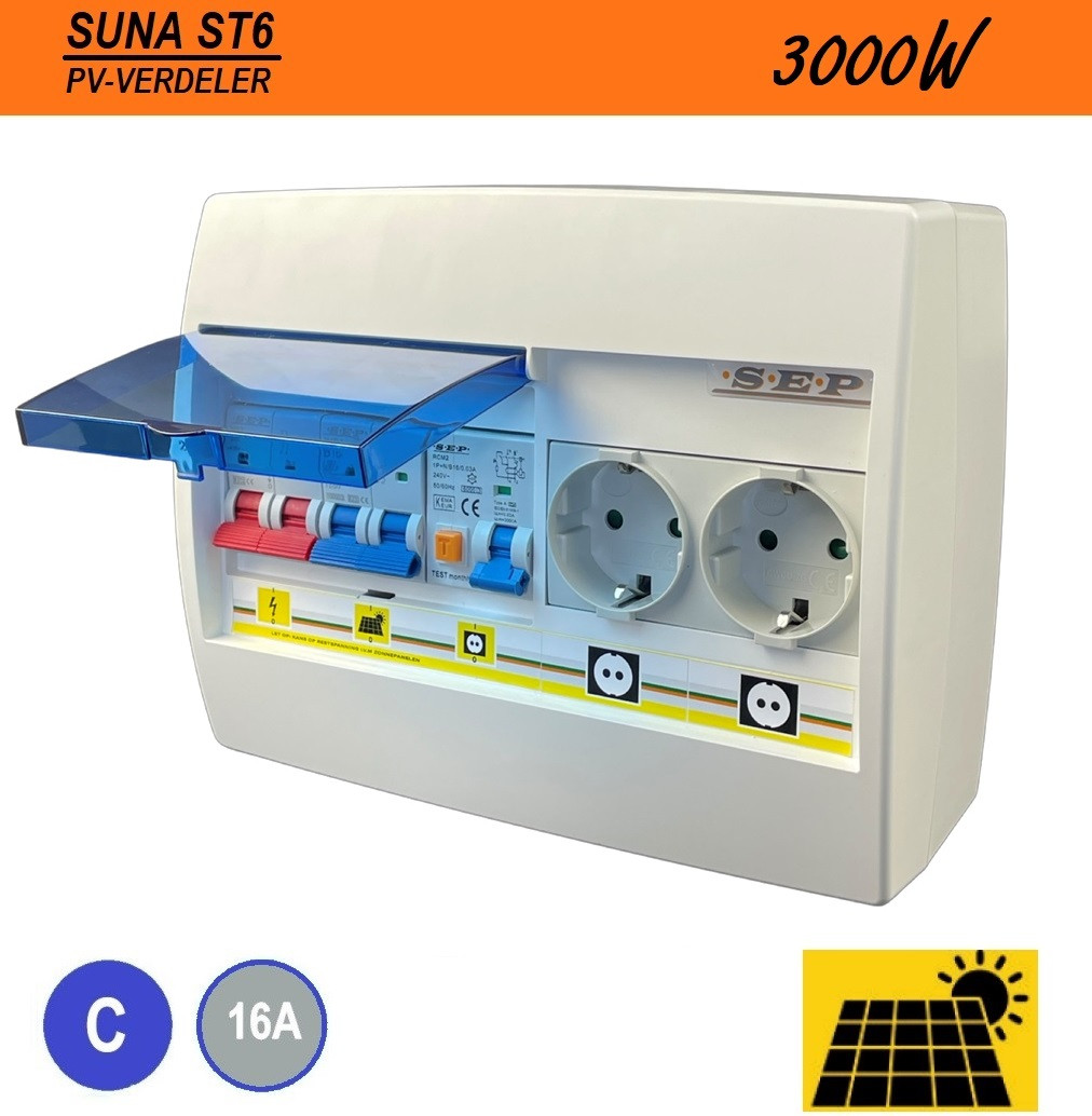 Schotman Elektro B.V. - SEP SUNA ST6 - PV-verdeler