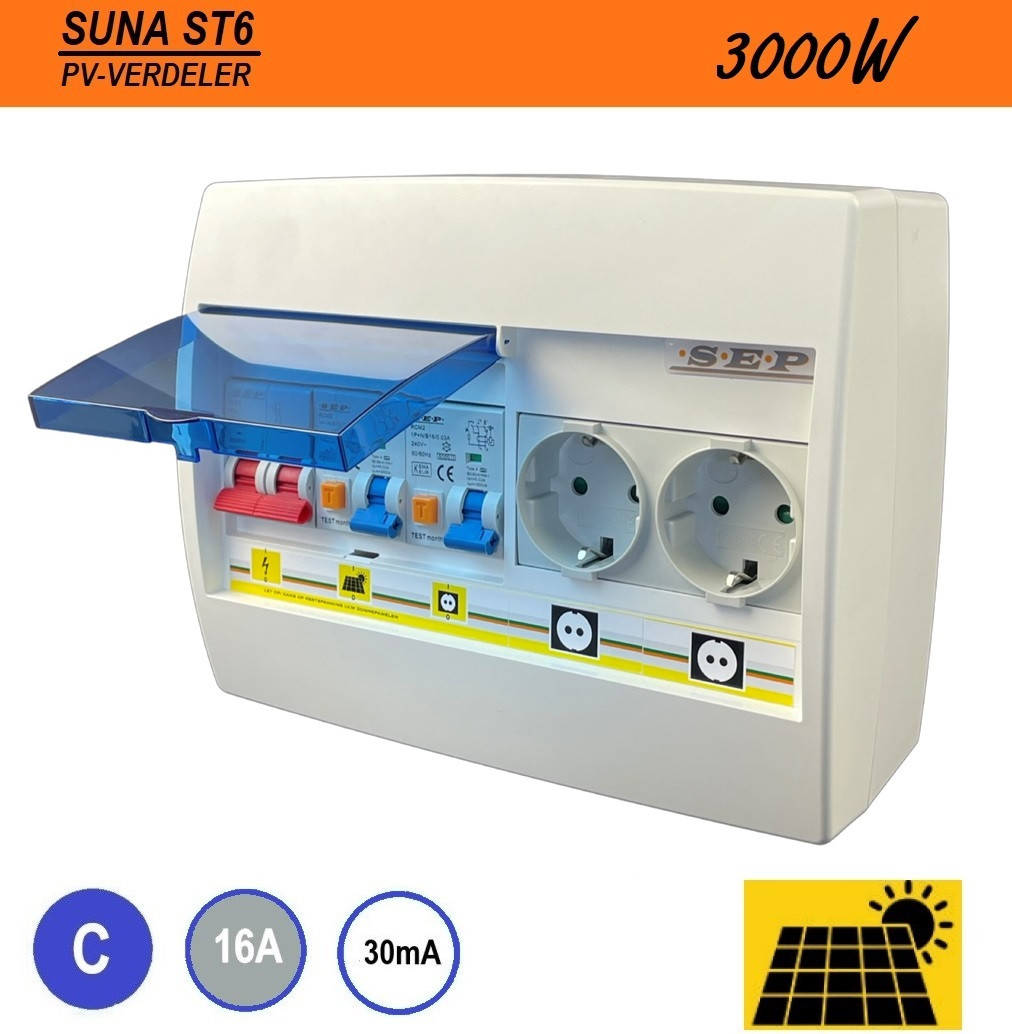 Schotman Elektro B.V. - SEP SUNA ST6 - PV-verdeler