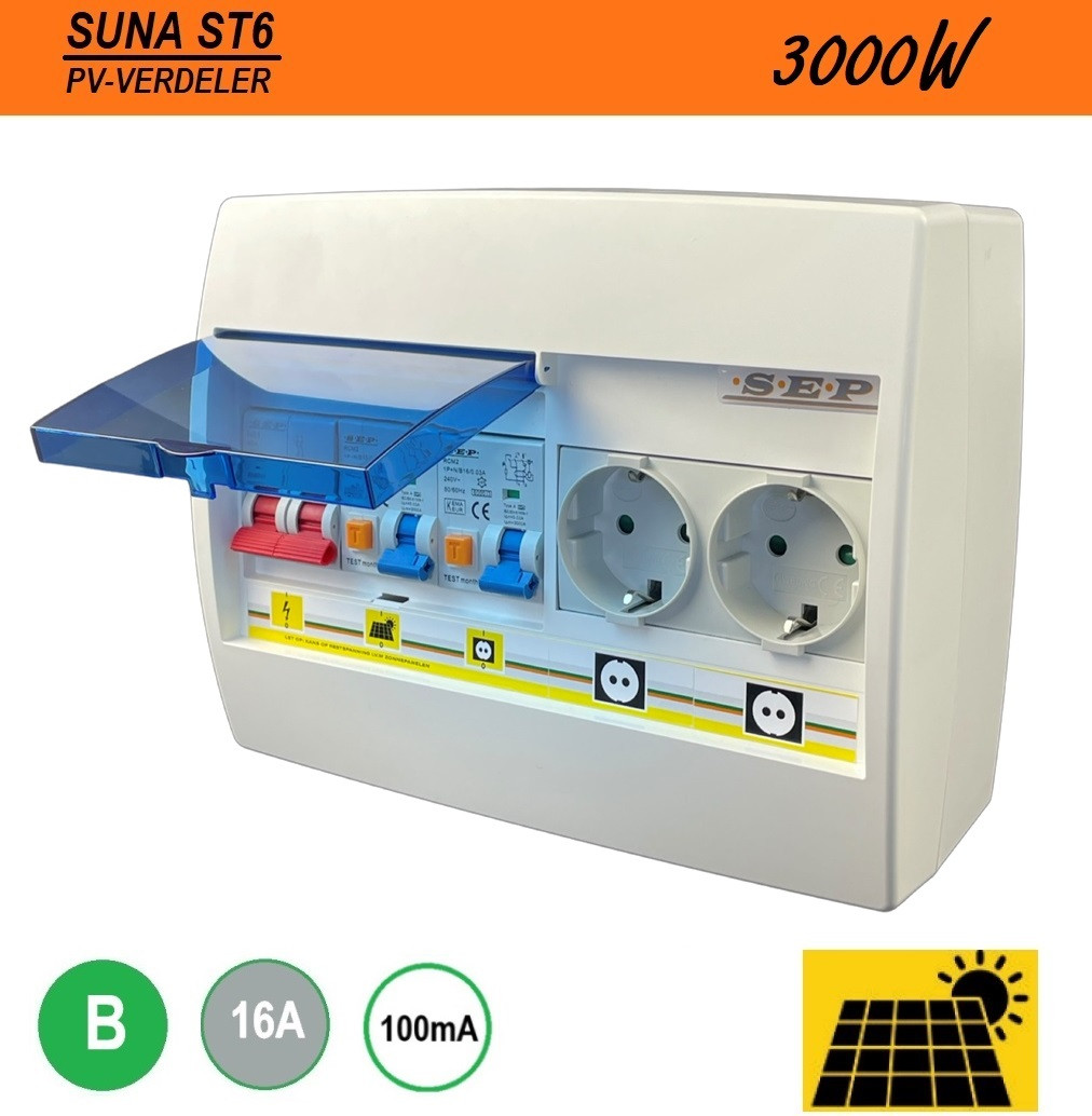 Schotman Elektro B.V. - SEP SUNA ST6 - PV-verdeler