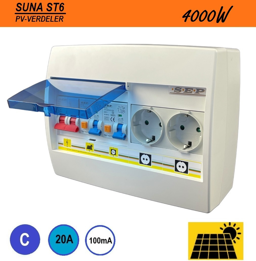 Schotman Elektro B.V. - SEP SUNA ST6 - PV-verdeler