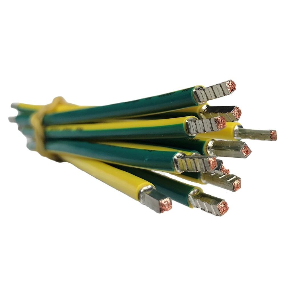 Schotman Elektro B.V. - SEP bedrading geel-groen 6mm2 l=90mm