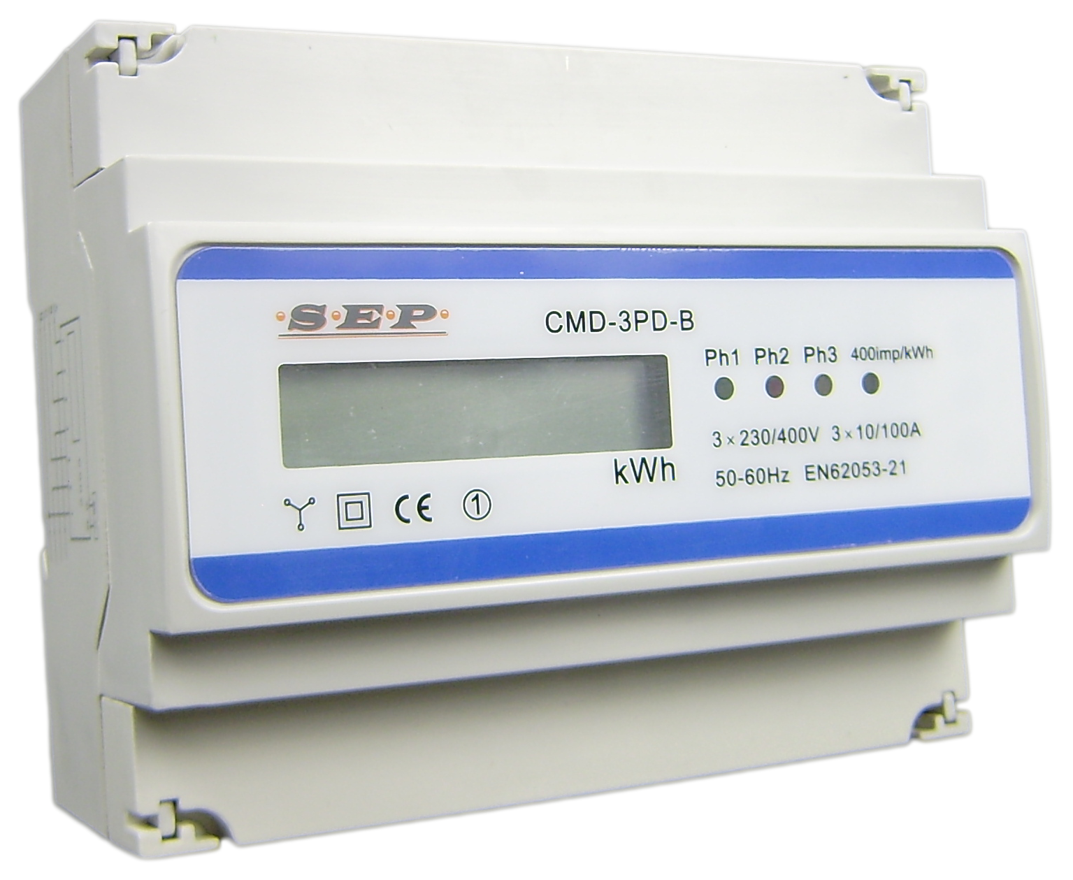 SEP CMD3PD-M KWH-meter 3f direct 100A + MBUS