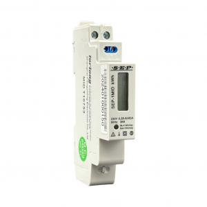 SEP XBS kWh-meter 1f direct 40A + puls MID (1 mod)