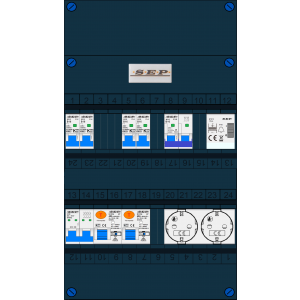 Schotman Elektro B.V. - SEP NOVA - 2x ALS 4p, 4x INS, 1x kookgroep, 1x beltrafo, 2x contactdoos