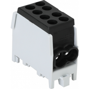 Schotman Elektro B.V. - SEP HDB-25/16 hoofdleidingaftakklem HLAK 1x25mm2-1x16mm2 zwart