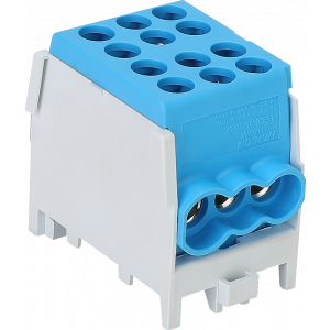 Schotman Elektro B.V. - SEP HDB-25/16 hoofdleidingaftakklem HLAK 1x25mm2-2x16mm2 blauw
