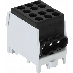 Schotman Elektro B.V. - SEP HDB-25/16 hoofdleidingaftakklem HLAK 1x25mm2-2x16mm2 zwart