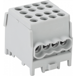 Schotman Elektro B.V. - SEP HDB-25/16 hoofdleidingaftakklem HLAK 1x25mm2-3x16mm2 grijs