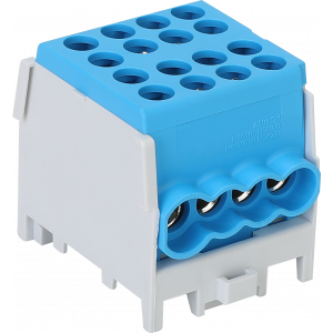 Schotman Elektro B.V. - SEP HDB-25/16 hoofdleidingaftakklem HLAK 1x25mm2-3x16mm2 blauw