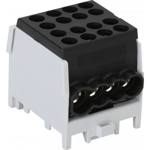 Schotman Elektro B.V. - SEP HDB-25/16 hoofdleidingaftakklem HLAK 1x25mm2-3x16mm2 zwart