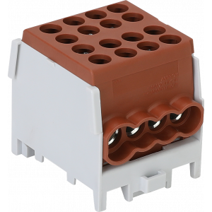 Schotman Elektro B.V. - SEP HDB-25/16 hoofdleidingaftakklem HLAK 1x25mm2-3x16mm2 bruin