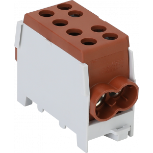 Schotman Elektro B.V. - SEP HDB-35/25 hoofdleidingaftakklem HLAK 1x35mm2-1x25mm2 bruin