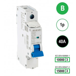 Schotman Elektro B.V. - SEP INS1-1B40 - 10/15kA