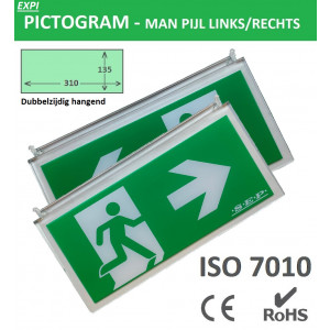 Schotman Elektro - SEP EXPI pictogram hangend pijl links rechts