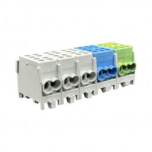 Schotman Elektro B.V. - SEP HDB-25/16.TTT-NPE3 faseverdeelblok 5-polig