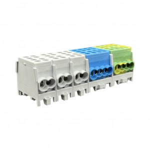 Schotman Elektro B.V. - SEP HDB-25/16.TTT-NPE4 faseverdeelblok 5-polig
