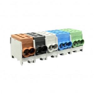 Schotman Elektro B.V. - SEP HDB-35/25.RST-NP3 faseverdeelblok gekleurd