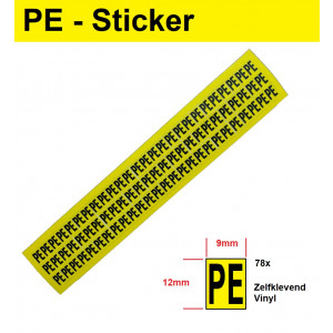 Schotman Elektro - SEP PE sticker 78x