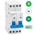 SEP INS36-4B06, installatieautomaat 4p B6 6kA, 36mm, 2 modulen