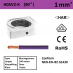Schotman Elektro - SEP montagesnoer H05V2-k violet paars 1mm2