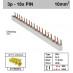 Schotman Elektro - SEP aansluitrail 3 fase PIN 6x3 aansluitingen 17.8mm