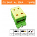 Schotman Elektro - SEP CK67 aansluitklem 16-95mm2 geel groen