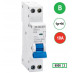 SEP INS18-B10, installatieautomaat 1p+n B10 6kA, 18mm, 1 modulen