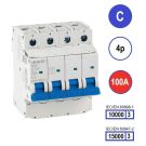 SEP INS1 inst.aut  4p - C - 100A - 10/15kA