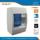 SEP ST3-V1  behuizing opbouw 3MU deksel -  2,5MU (IP20)